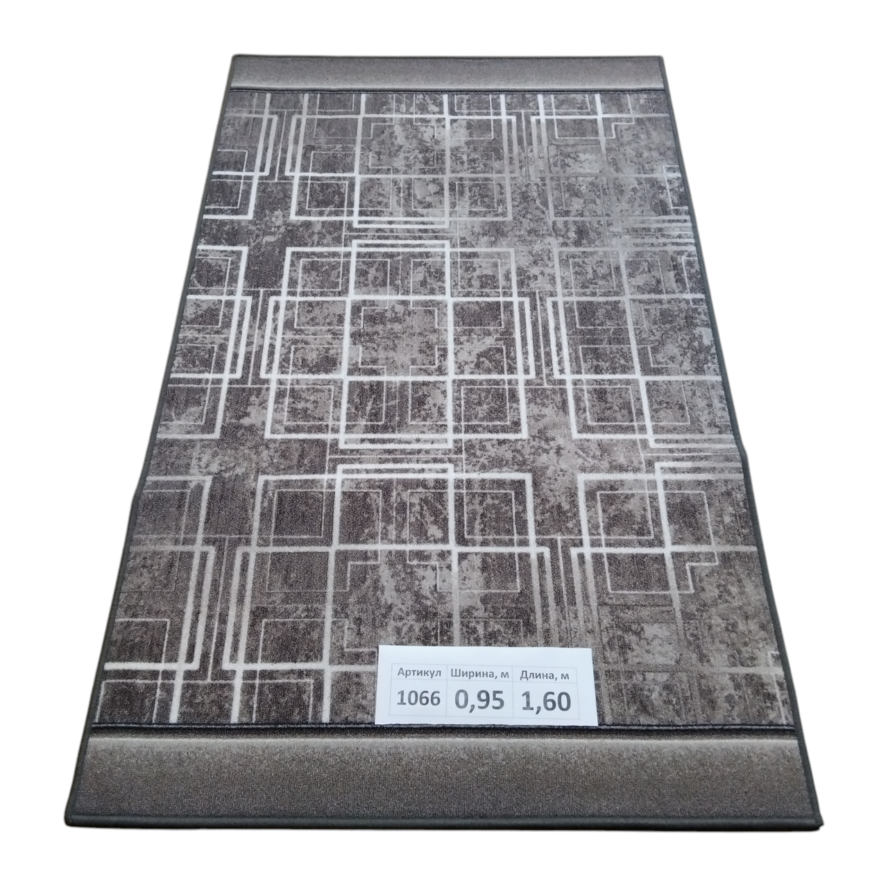 Килим на повстяній основі Dinarsu Print 11066 95х160 см