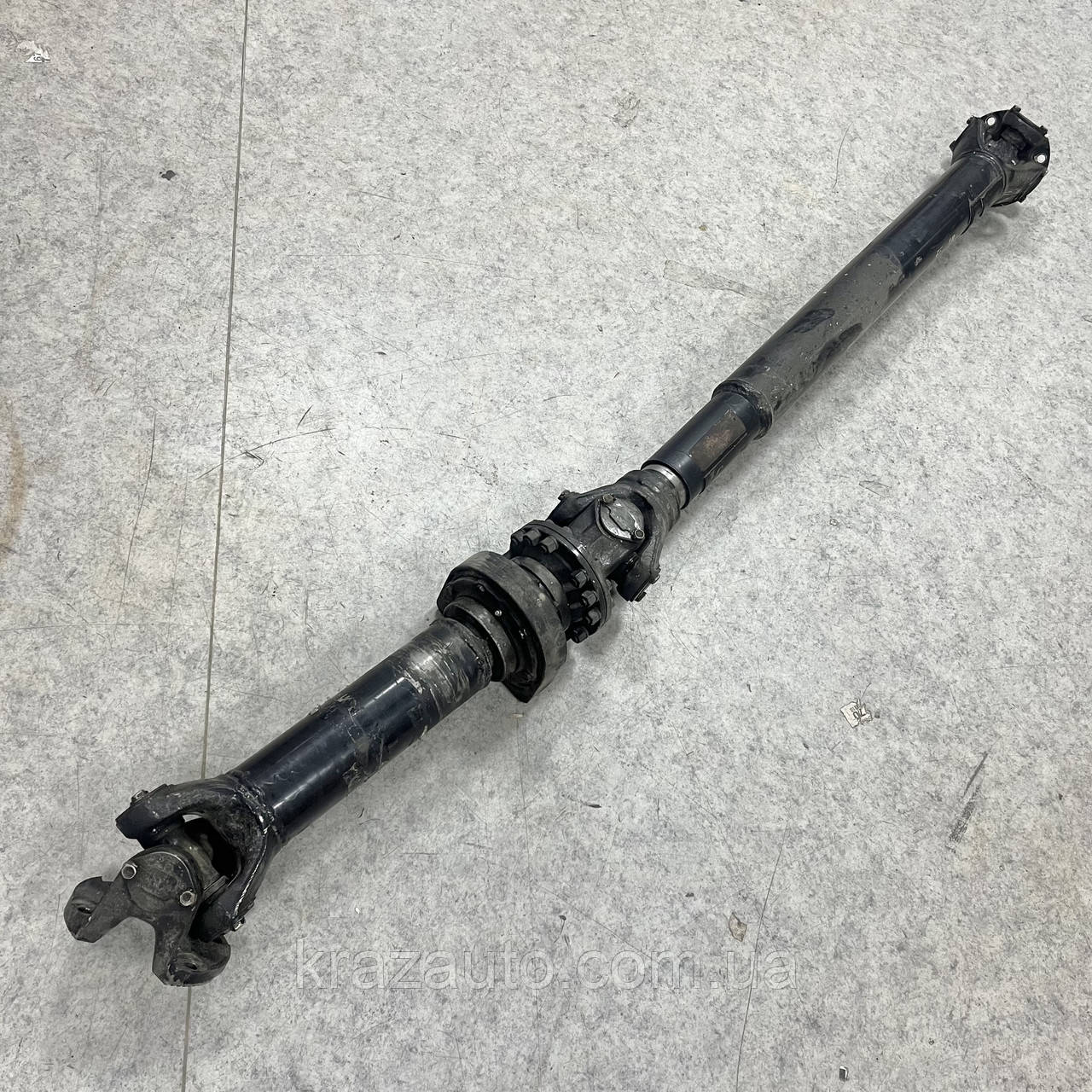 Вал карданний КРАЗ з опорою проміжної в зборі (L = 2074 мм) 4 від. 65055-2205006-20, фото 1