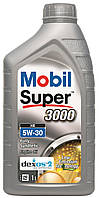 Mobil Super 3000 XE 5W-30 1л (151456) Синтетична моторна олива ACEA C3 API SN/CF GM Dexos2
