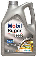 Mobil Super 3000 XE 5W-30 5л (156156) Синтетична моторна олива ACEA C3 API SN/CF GM Dexos2