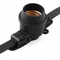 Вулична гірлянда Feron CL50-13 "Белт-лайт" 230 V 20*Е27 10 м black (SHiz16029)