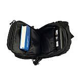 Сумка через плече слінг 6,5л Tribe Sling Pack T-IE-0003 чорна S, фото 4