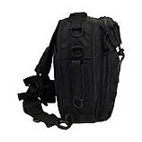 Сумка через плече слінг 6,5л Tribe Sling Pack T-IE-0003 чорна S, фото 6