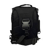 Сумка через плече слінг 6,5л Tribe Sling Pack T-IE-0003 чорна S, фото 7