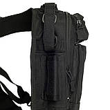 Сумка через плече слінг 6,5л Tribe Sling Pack T-IE-0003 чорна S, фото 9