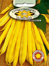 Квасоля спаржева жовта Злота Сакса / Zlota Saxa 40 г Roltico, Польща