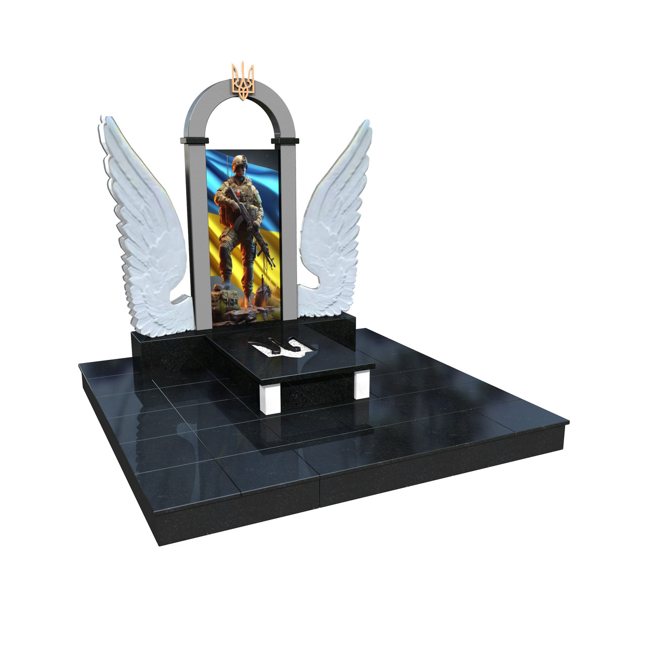 Пам'ятник 3D модель 13