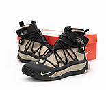 Зимові кросівки чоловічі Nike ACG Air Terra Antarktik GORE-TEX теплі осінь-зима високі бежеві термо, фото 8