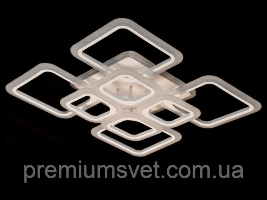 Люстра стельова світлодіодна A8060/4+4 WH, фото 1