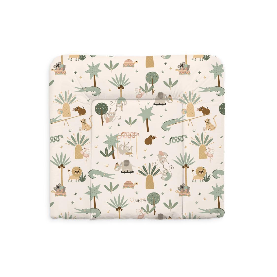 Сповивальний матрац Albero Mio 72х75 см CP4 Zabawa w tropikach, фото 1
