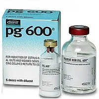 Порошок для ін'єкцій ПГ 600 з розчинником для стимуляції відтворюваної функції Children 1 доза Intervet