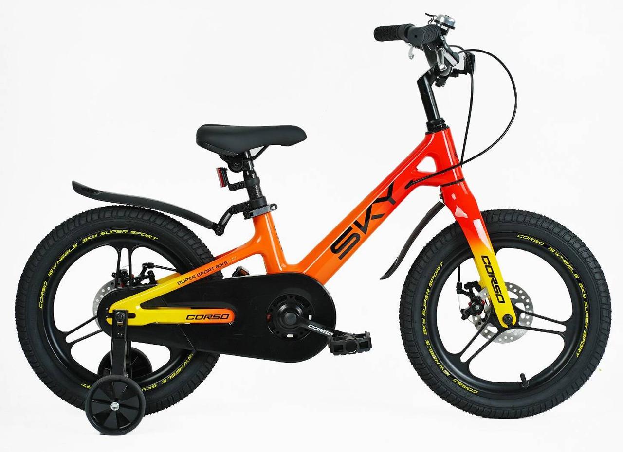 Велосипед дитячий магнієвий CORSO SKY 16" SK-16920