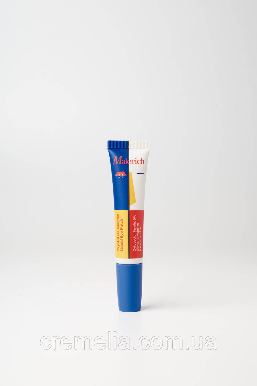 Crystal lce Essence Liquid Еуе Patch Крижана дренажна есенцiя для зони навколо очей Malevich 15 ml