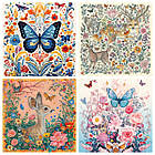 Набір одностороннього паперу 15.2*15.2см 12аркушів SPK052, фото 3