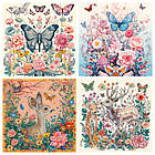 Набір одностороннього паперу 15.2*15.2см 12аркушів SPK052, фото 4