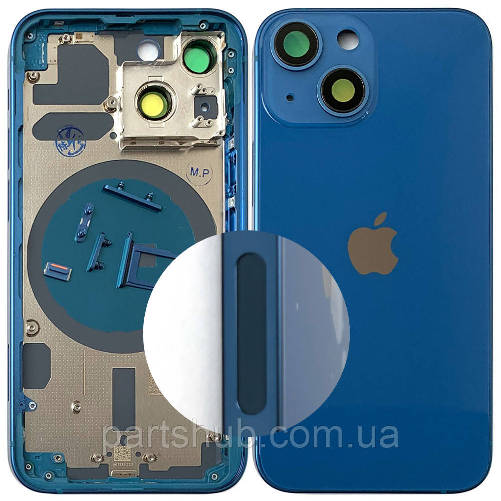 Корпус Apple iPhone 13 Mini (синій оригінал Китай US), фото 1