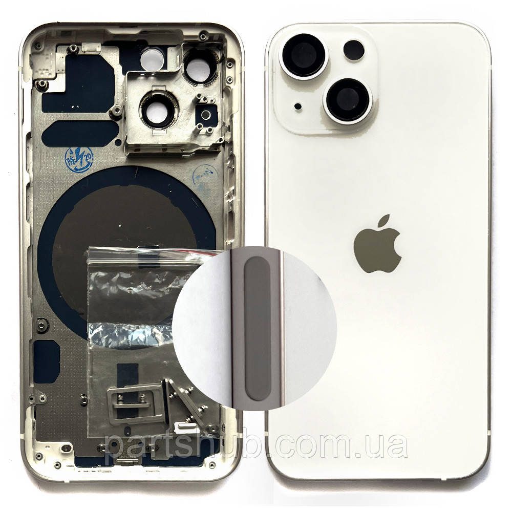 Корпус Apple iPhone 13 Mini (сріблястий оригінал Китай US), фото 1