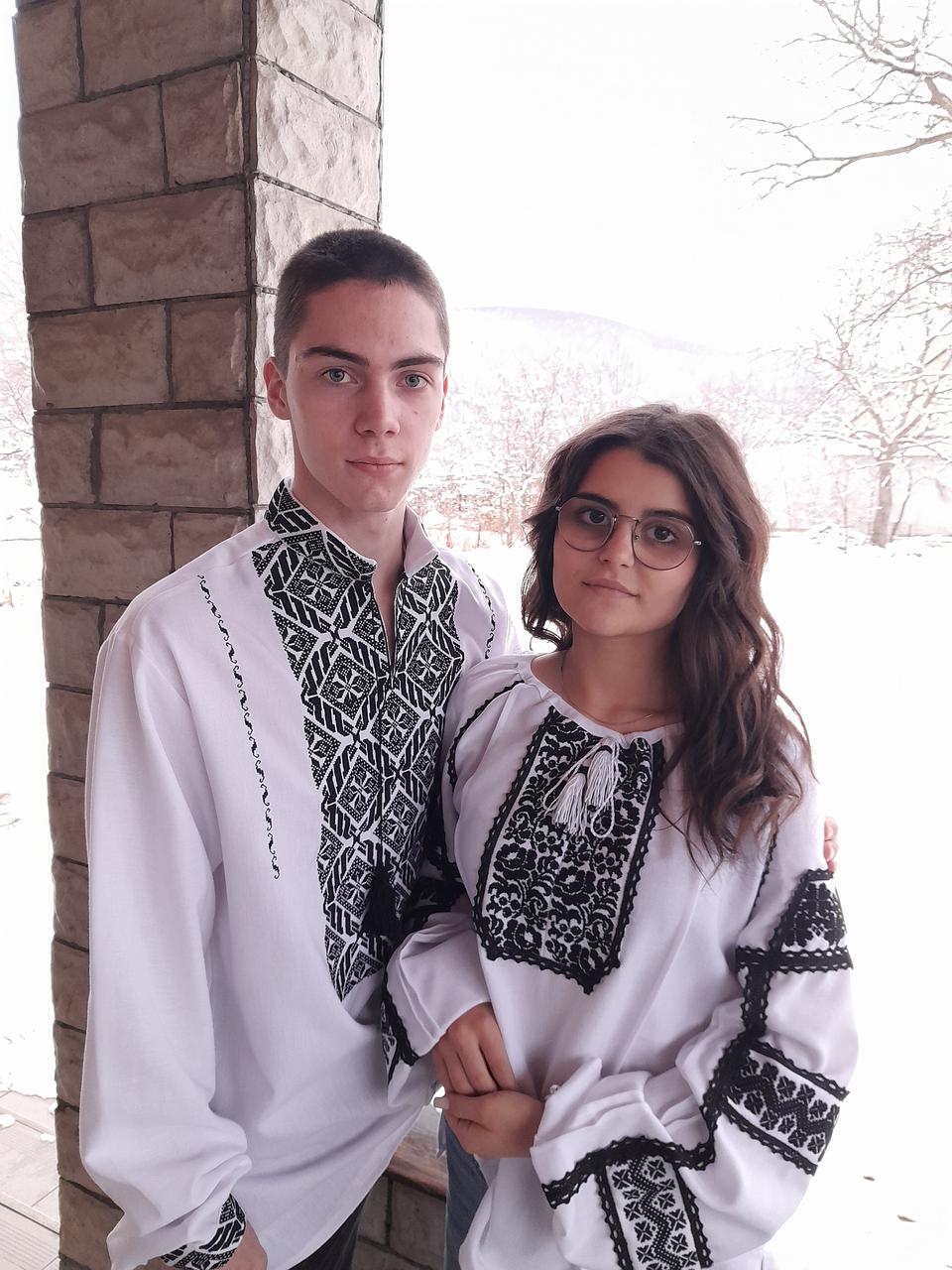 Парочка "Інь-Янь"+"Чорна елегія" з довгим рукавом
