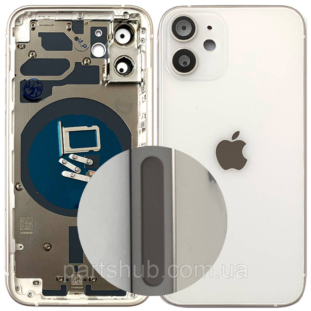 Корпус Apple iPhone 12 Mini (білий оригінал Китай US), фото 1