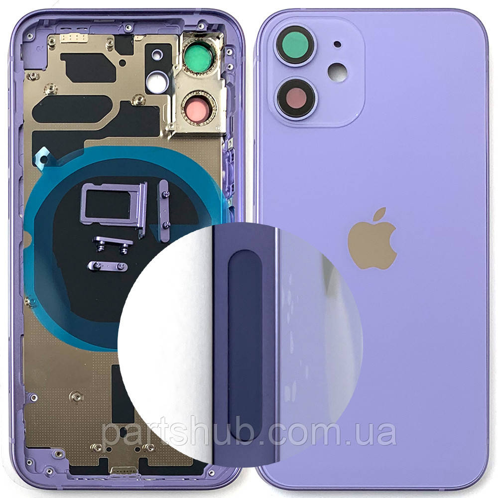 Корпус Apple iPhone 12 Mini (фіолетовий оригінал Китай US), фото 1