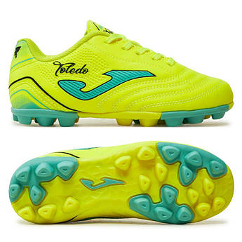 Дитячі футбольні бутси Joma TOLEDO 2411 Jr FG TOJW2411HG, Неоновий, Розмір (EU) — 32
