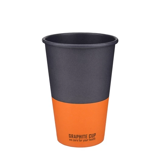 Стакан паперовий "Graphite" 340 мл 50шт/уп ЕК (кр.d-80)