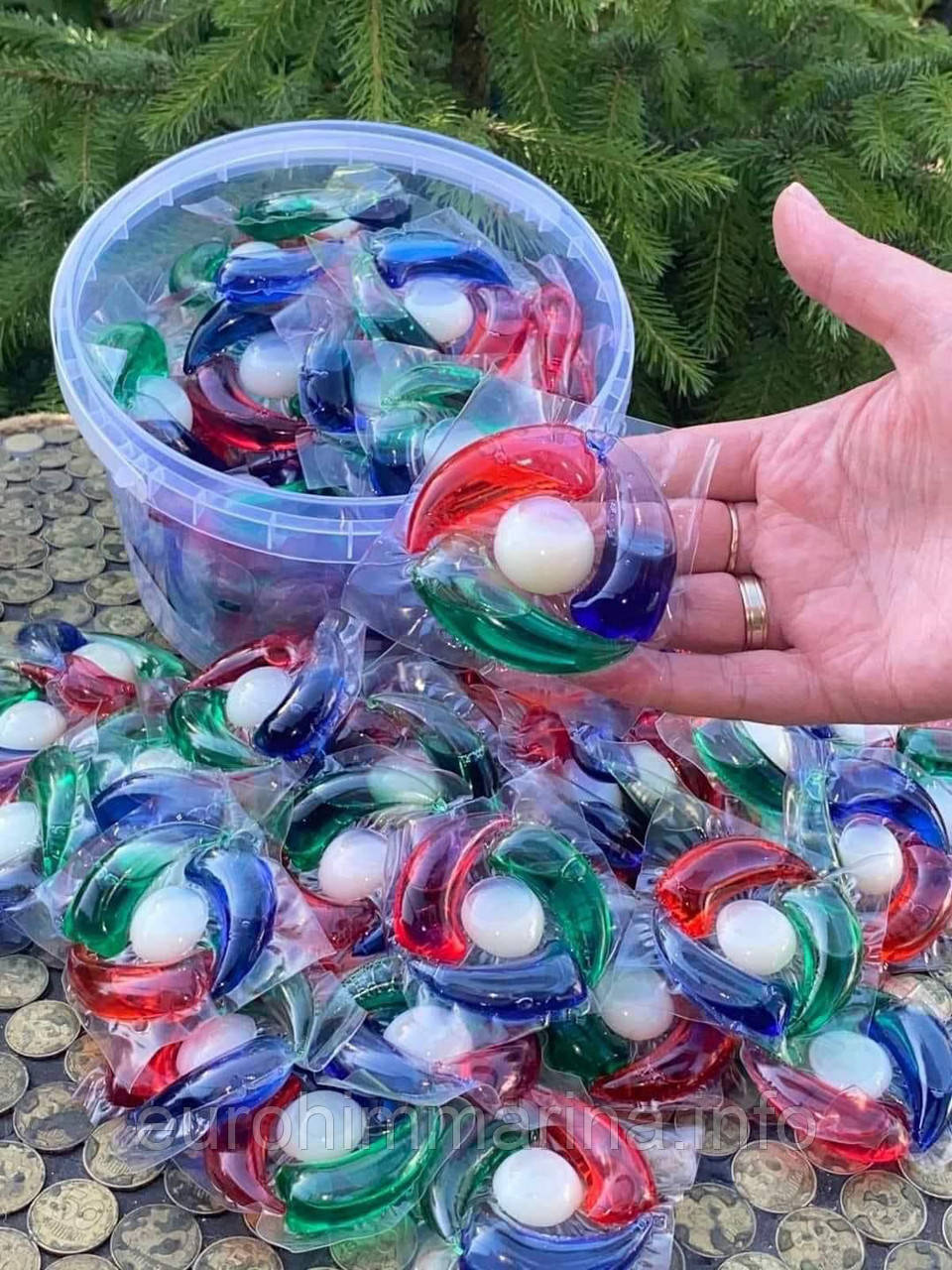 Універсальні капсули для прання Power caps Universal 4 in 1 50 шт - фото 1 - id-p2430265846