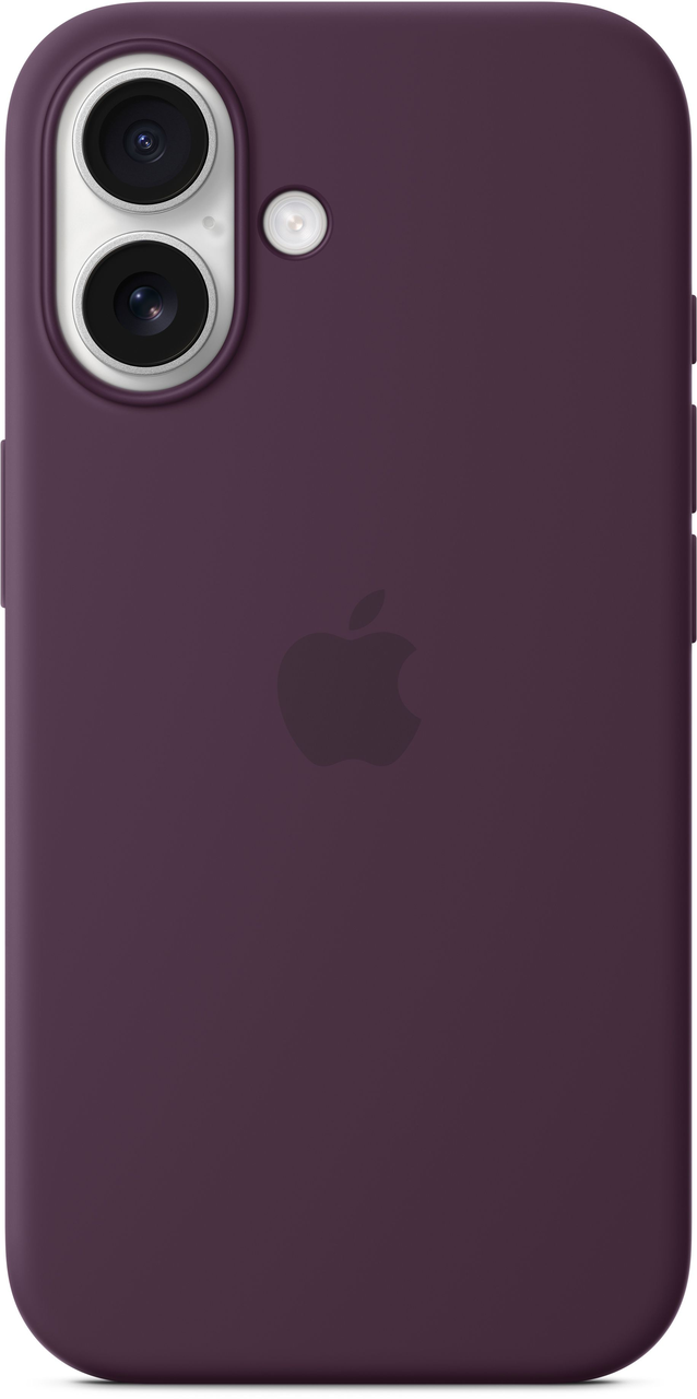 Накладка iPhone 16 Plum Silicone Case MagSafe MYY43