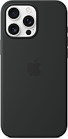 Накладка iPhone 16 Pro Max Black Silicone Case MagSafe MYYT3