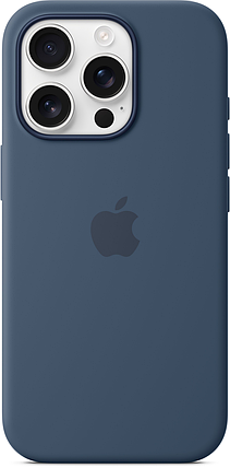 Накладка iPhone 16 Pro Denim Silicone Case MagSafe MYYK3, фото 1