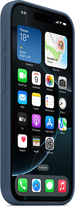 Накладка iPhone 16 Pro Denim Silicone Case MagSafe MYYK3, фото 3