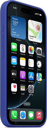 Накладка iPhone 16 Pro Ultramarine Silicone Case MagSafe MYYP3, фото 3
