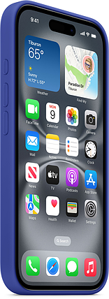 Накладка iPhone 16 Ultramarine Silicone Case MagSafe MYY63, фото 3