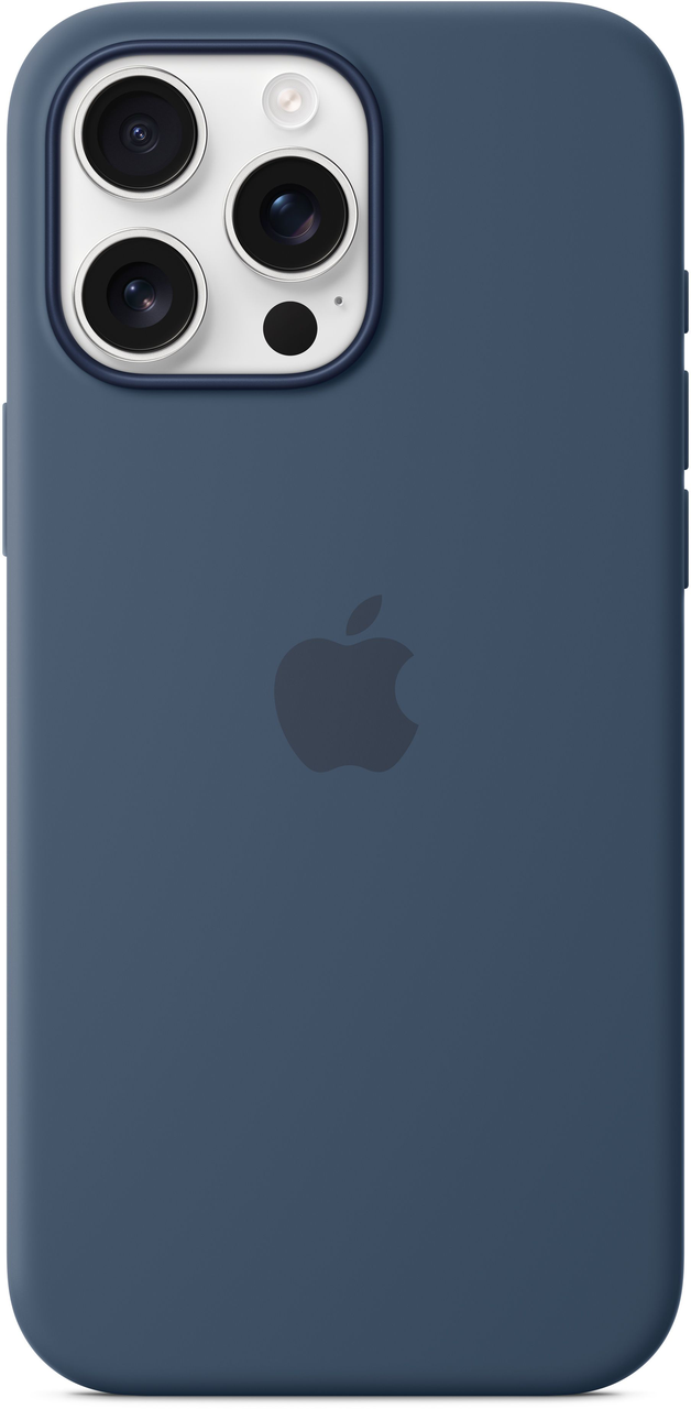 Накладка iPhone 16 Pro Max Denim Silicone Case MagSafe MYYU3
