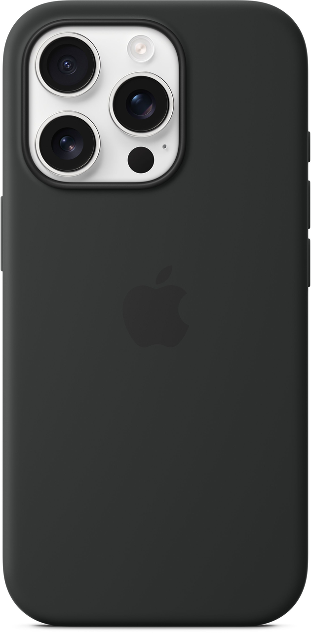 Накладка iPhone 16 Pro Black Silicone Case MagSafe MYYJ3