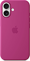 Накладка iPhone 16 Fuchsia Silicone Case MagSafe MYY53
