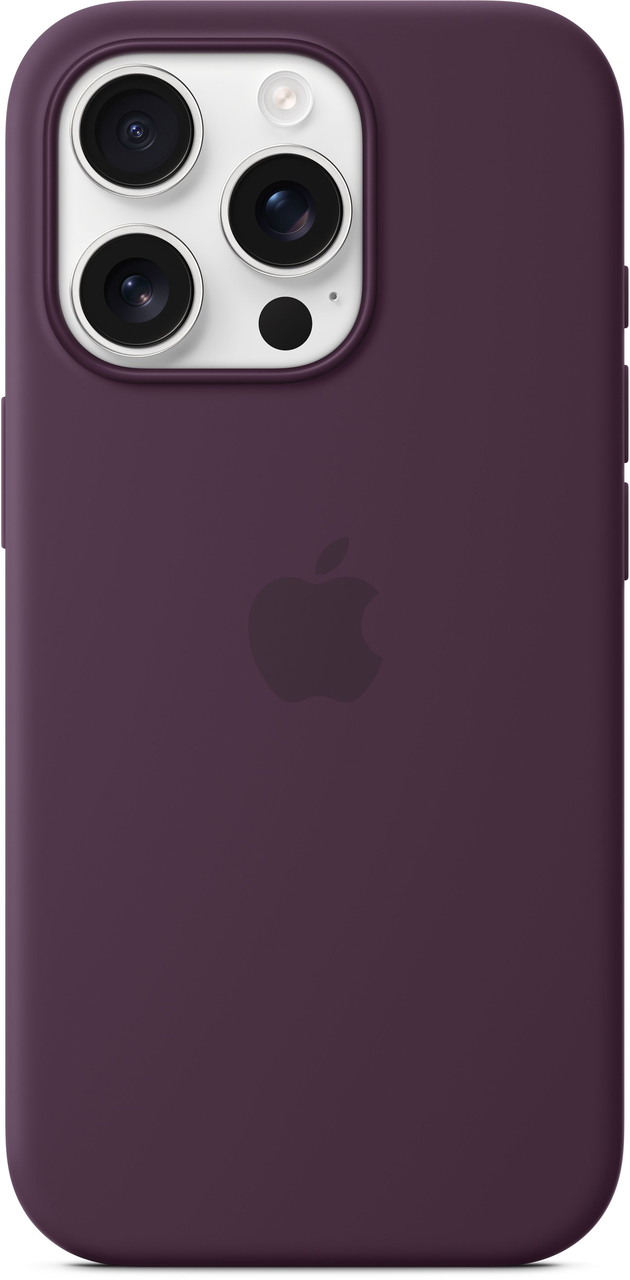 Накладка iPhone 16 Pro Plum Silicone Case MagSafe MYYM3