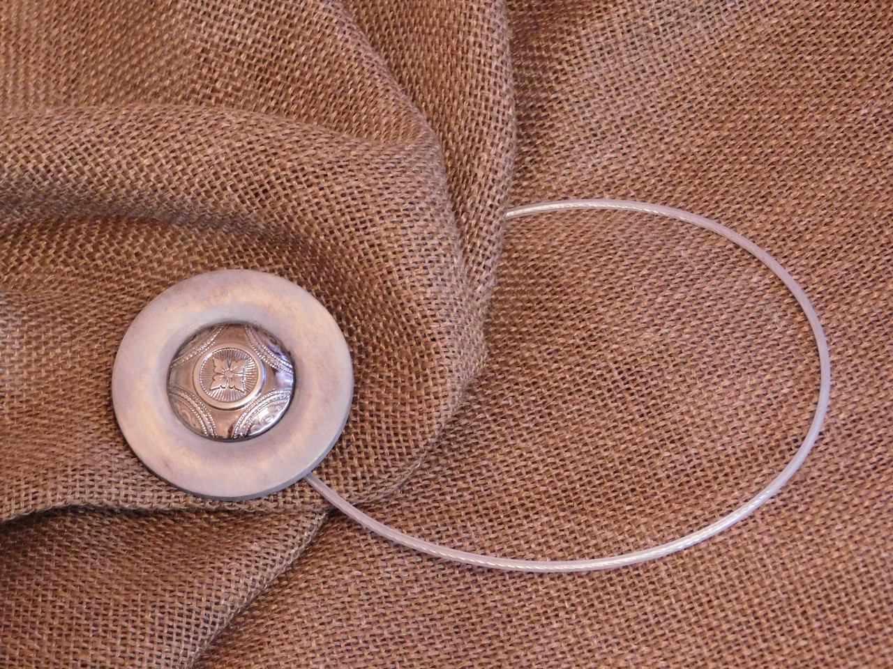 Магніт-підхоплювач для штор ручної роботи, фото 1