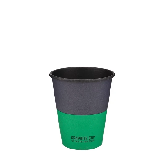 Стакан паперовий "Graphite" 175 мл 50шт/уп ЕК (кр.d-70)
