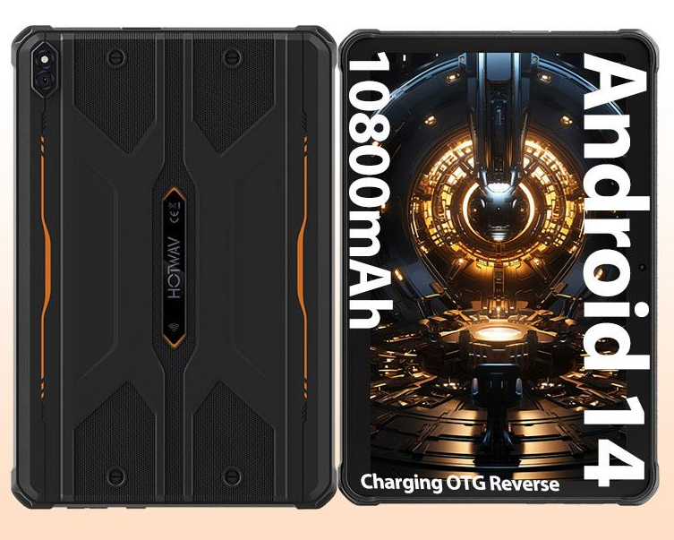 Планшет HOTWAV R8 Orange 4\128GB 4G 10.1" АКБ 10800 mAh IP68 IP69K НОВИНКА 2024