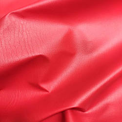 Тканина екошкіра легка LuxFabric 165 г/м² 1,40 м 1 м Червоний