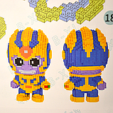 Конструктор Magic Blocks 3D Супергерої Танос 30СМ 1986 Pcs SS12, фото 3