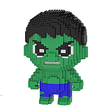 Конструктор Magic Blocks 3D Супергерої Халк 30СМ 1939 Pcs SS11, фото 2