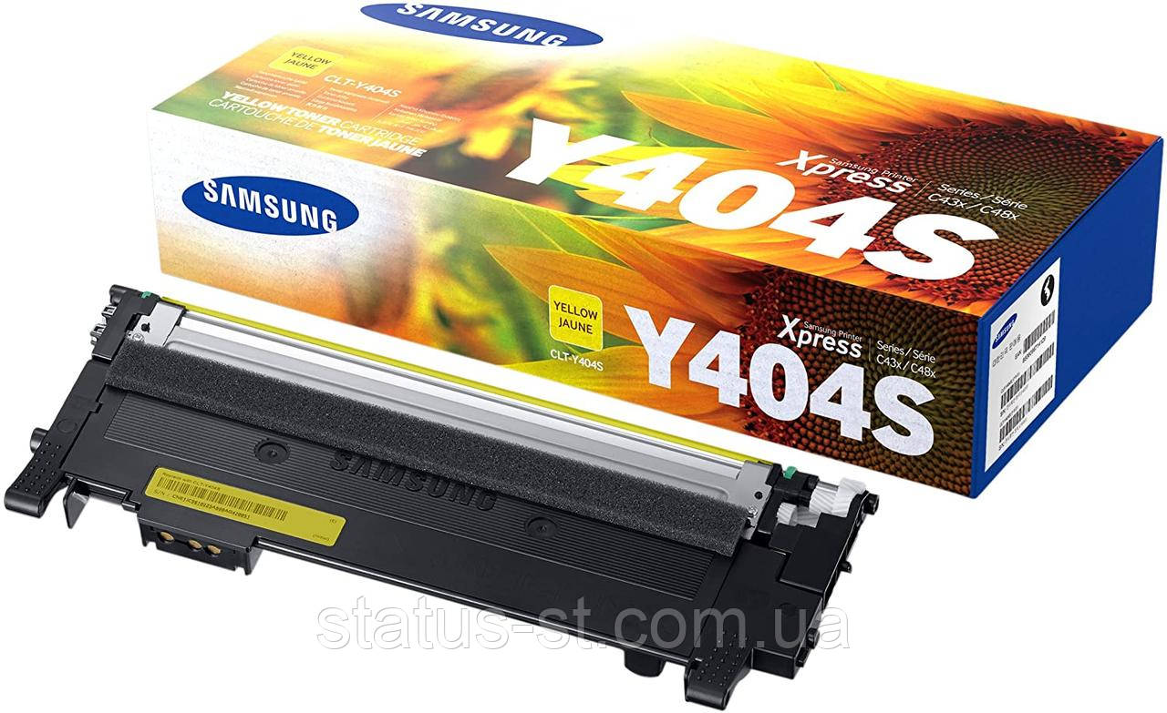 Заправка картриджа Samsung CLT-Y404S yellow для принтера SL-C480W, SL-C430W