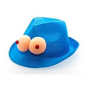 Синя кепка з грудьми Diverty Sex