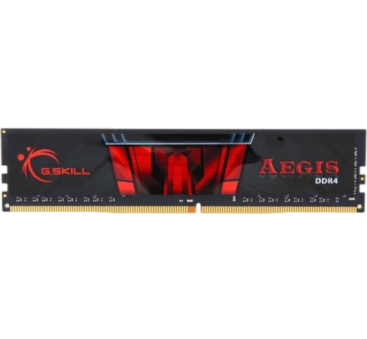 Оперативна пам'ять G.Skill 8GB DDR4 2666MHz Aegis Black (F4-2666C19S-8GIS)