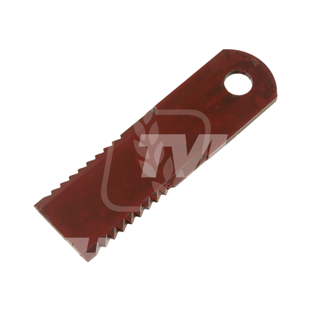 Ніж січкарні зубчатий 173x50x4mm -Ø18mm комбайна Claas John Deere, фото 1