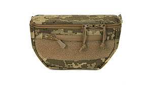 Тактична сумка поясна бананка Піксель