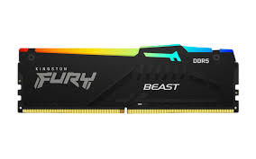 Оперативна пам'ять Kingston Fury 16GB DDR5 5200MHz Beast RGB Black (KF552C36BBEA-16)
