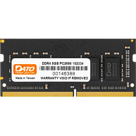 Оперативна пам'ять Dato 8GB SODIMM DDR4 2666MHz (DT8G4DSDND26)